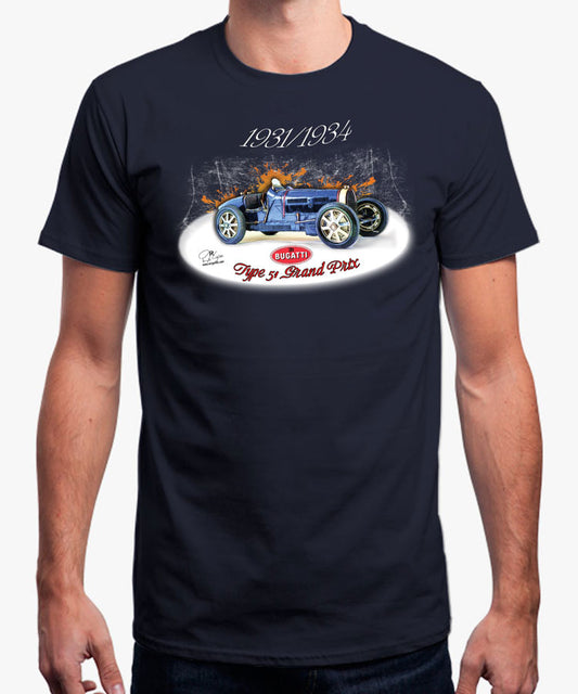 T-shirt Bugatti Type 51