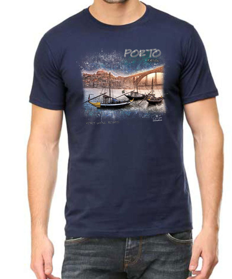 T-shirt Port Wine Boats