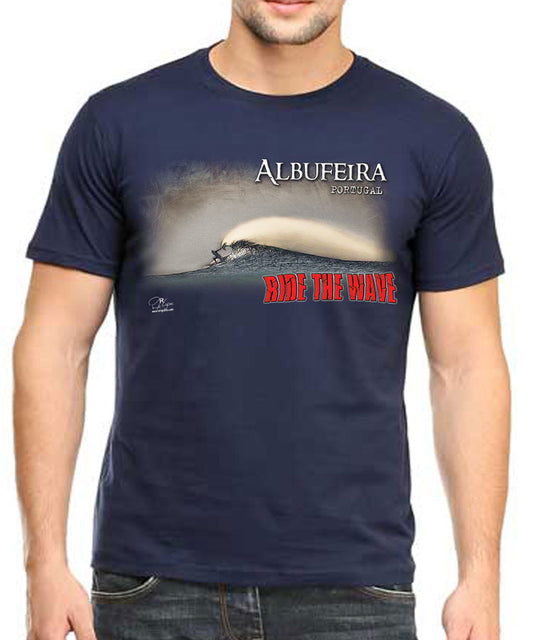 T-shirt Ride the Wave Albufeira