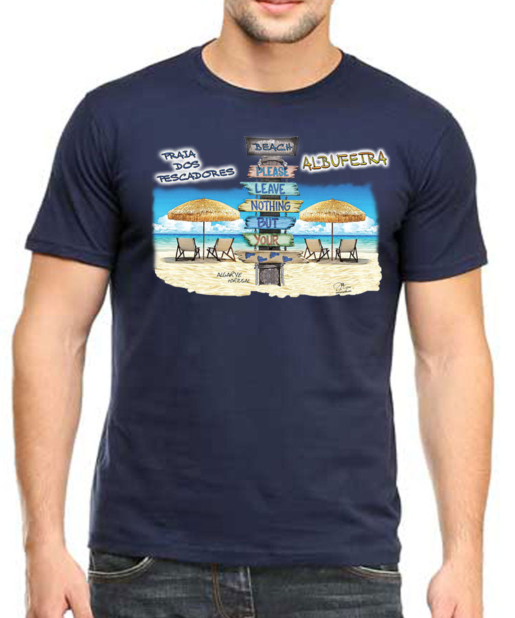 T-shirt Pegadas Albufeira