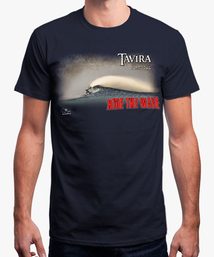 T-shirt Ride the Wave Tavira