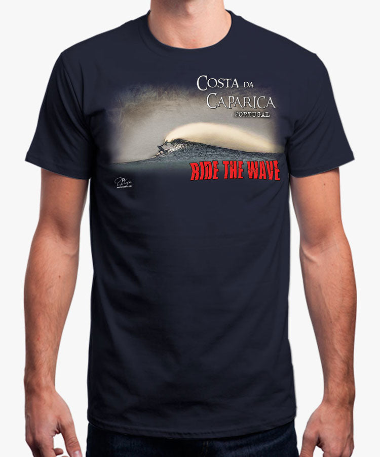 T-shirt Ride the Wave Costa da Caparica