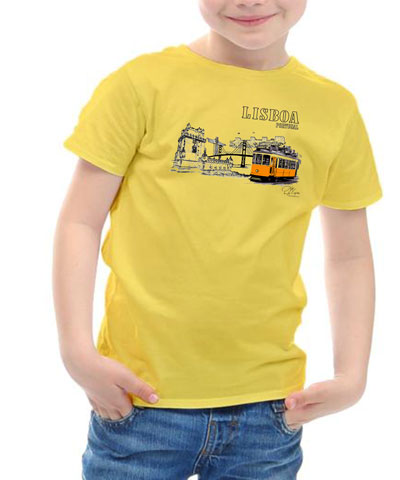 T-shirt Kids Grandalhão Lisboa