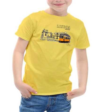 T-shirt Kids Monumentos Lisboa