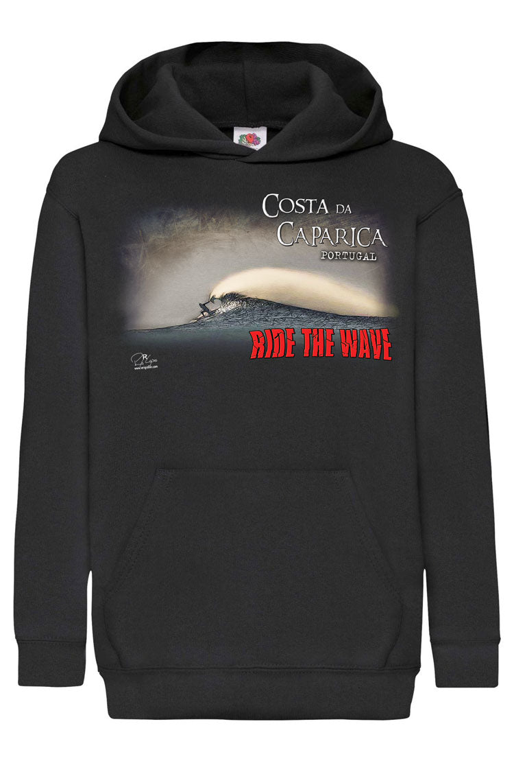 Sweatshirt Kids Ride the Wave Costa da Caparica