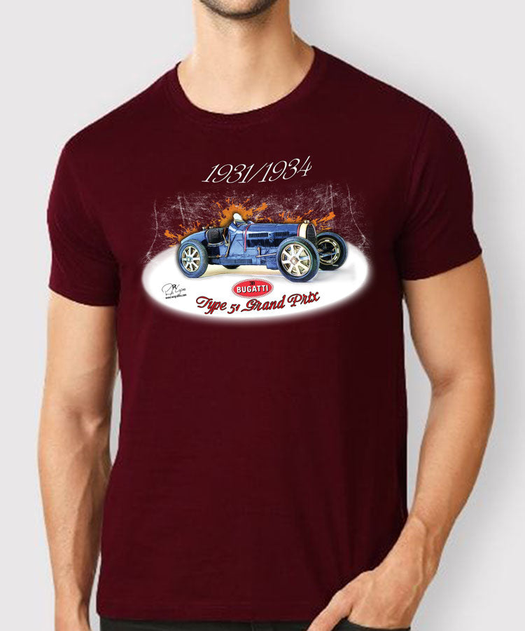T-shirt Bugatti Type 51