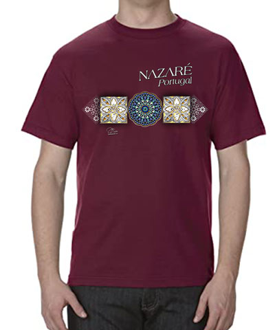 T-shirt Azulejo Árabe Nazaré