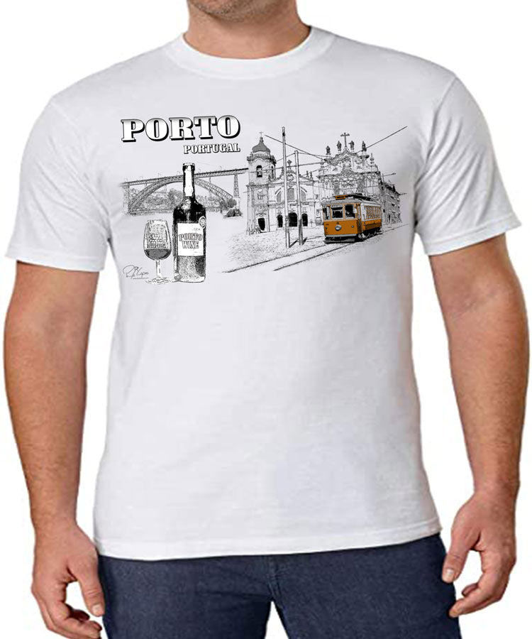 T-shirt Monumentos Porto
