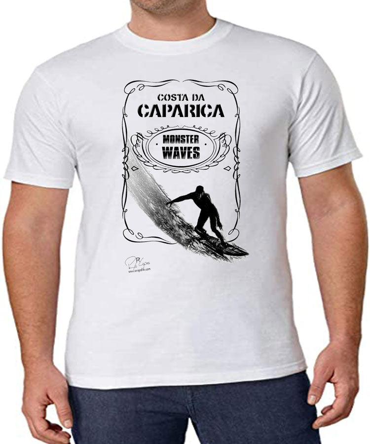 T-shirt Monster Waves Costa da Caparica