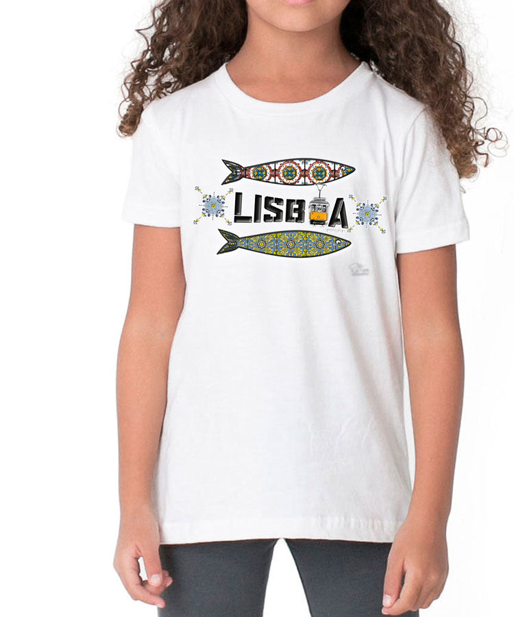T-shirt Kids 2 Sardinhas Lisboa