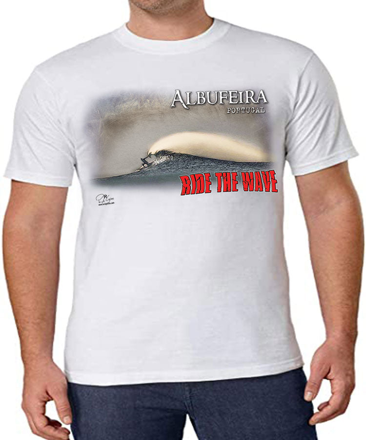 T-shirt Ride the Wave Albufeira