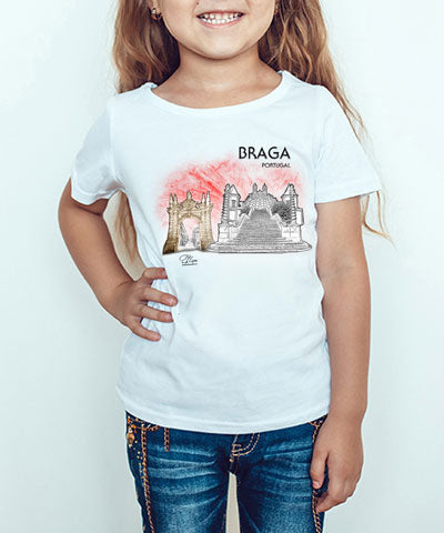 T-shirt Kids Escadaria Braga