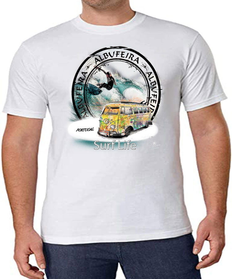 T-shirt Surf Life Albufeira