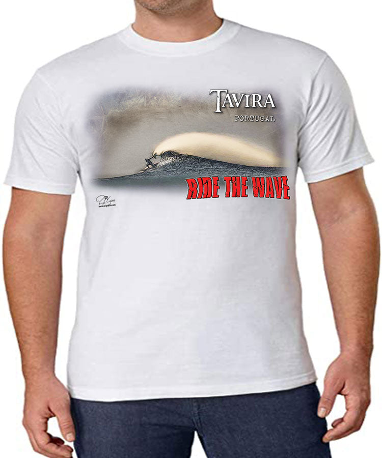 T-shirt Ride the Wave Tavira