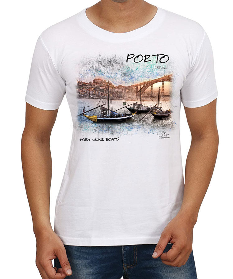 T-shirt Port Wine Boats