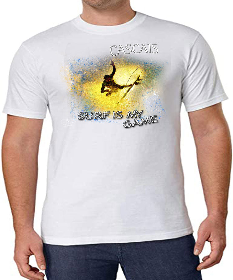 T-shirt Surf is My Game Cascais
