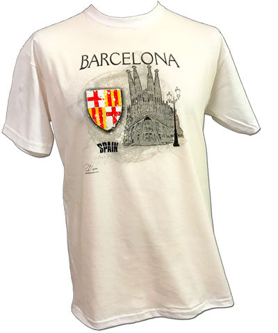 T-shirt Escudo Barcelona