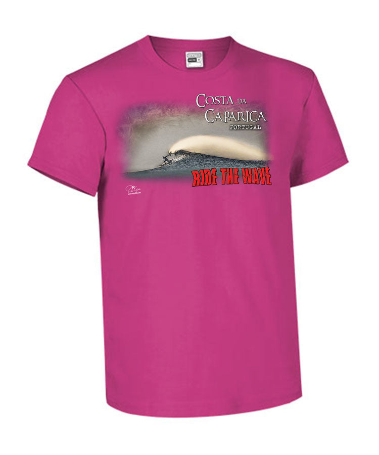 T-shirt Kids Ride the Wave Costa da Caparica