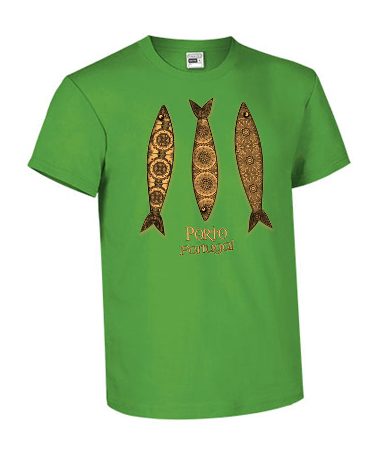 T-shirt Kids 3 Sardinhas Porto