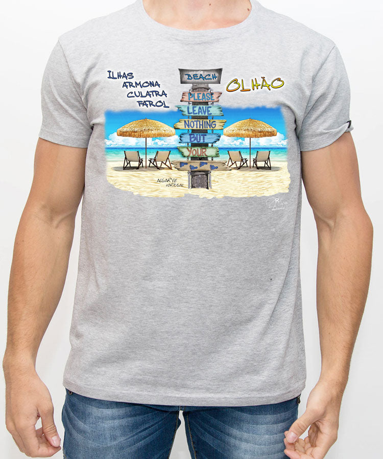T-shirt Pegadas Olhão