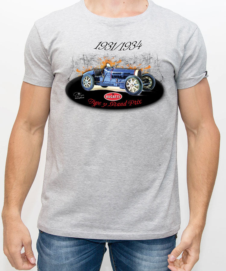 T-shirt Bugatti Type 51