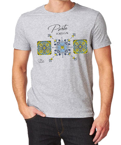 T-shirt Trilogia do Azulejo Porto