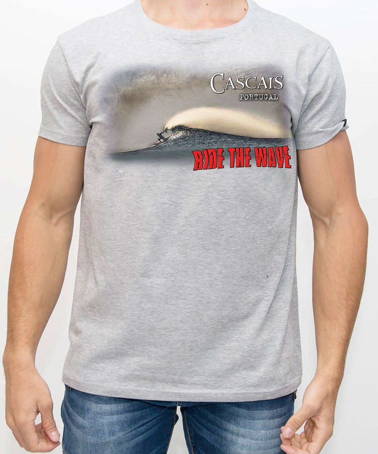 T-shirt Ride the Wave Cascais