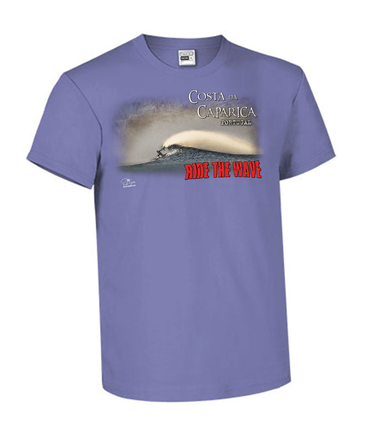 T-shirt Kids Ride the Wave Costa da Caparica