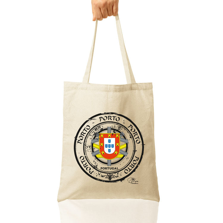 Saco de Asa Grande Selo Escudo Porto