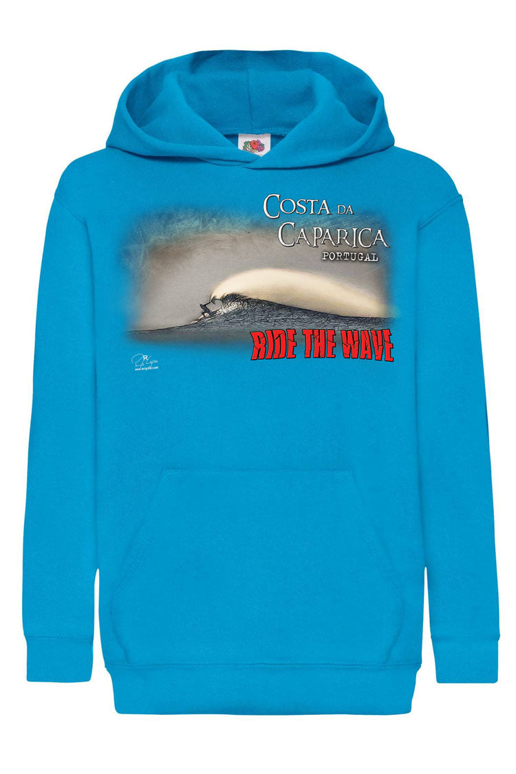 Sweatshirt Kids Ride the Wave Costa da Caparica