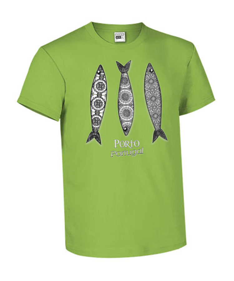 T-shirt Kids 3 Sardinhas Porto