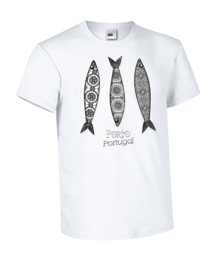 T-shirt Kids 3 Sardinhas Porto