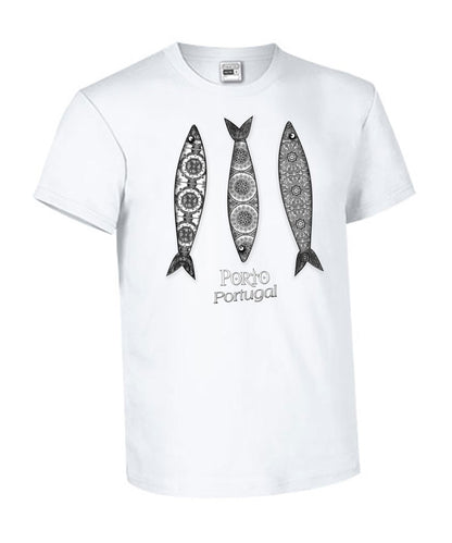 T-shirt Kids 3 Sardinhas Porto