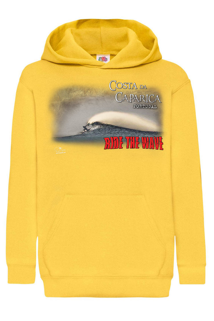 Sweatshirt Kids Ride the Wave Costa da Caparica