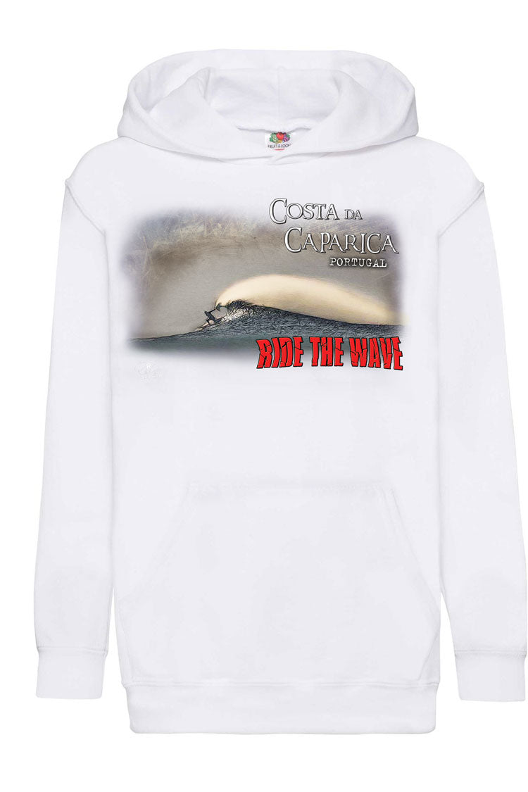 Sweatshirt Kids Ride the Wave Costa da Caparica