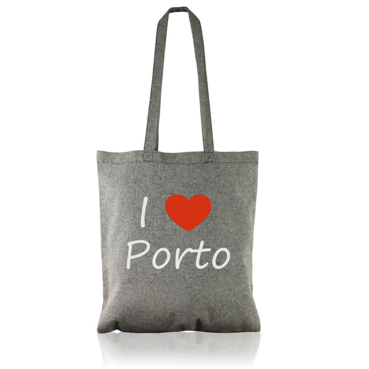 Saco de Asa Grande I Love Porto