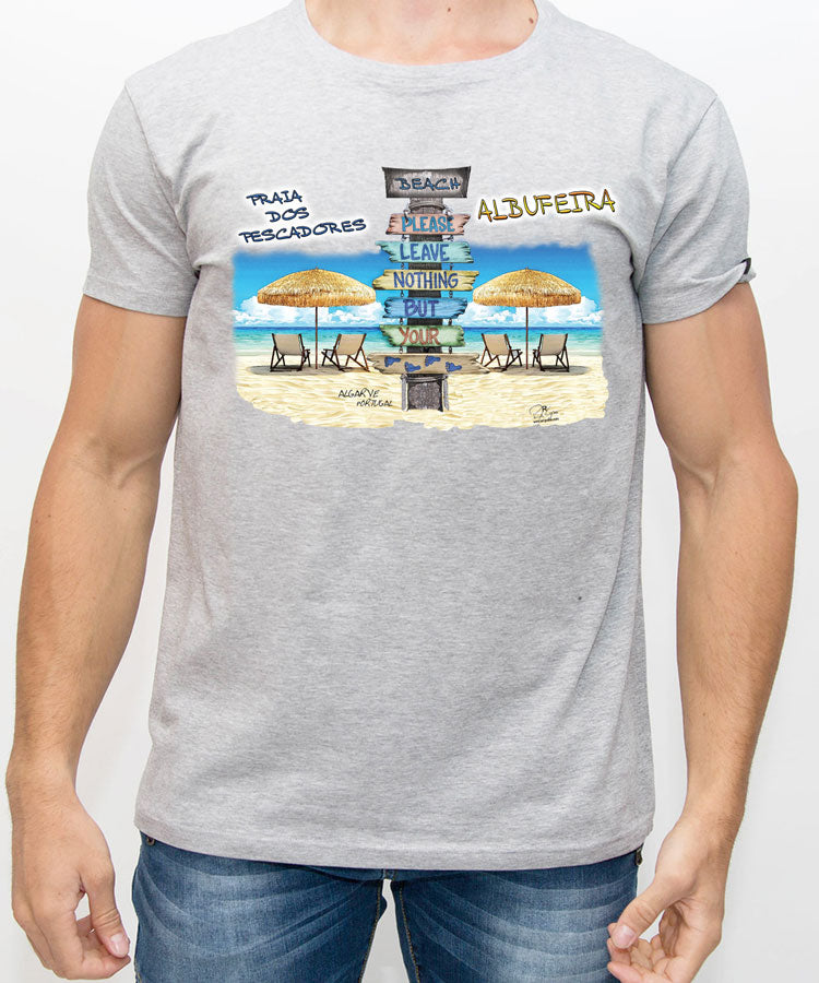 T-shirt Pegadas Albufeira