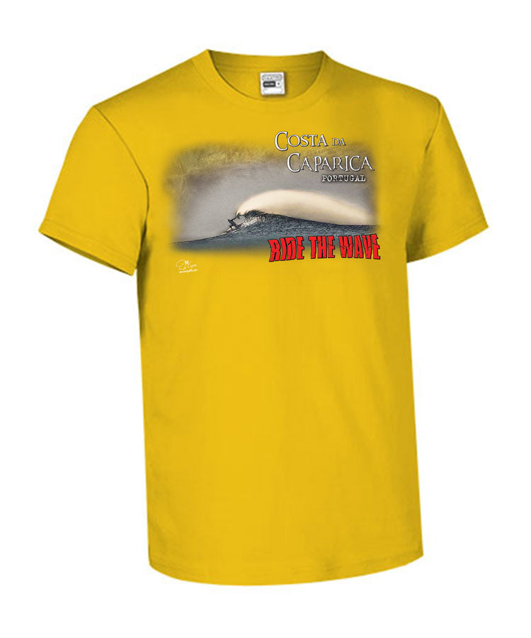 T-shirt Kids Ride the Wave Costa da Caparica