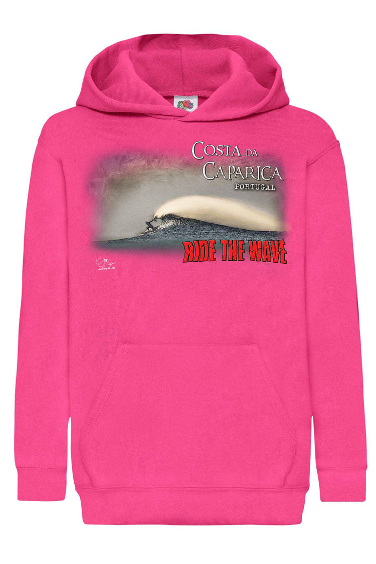 Sweatshirt Kids Ride the Wave Costa da Caparica