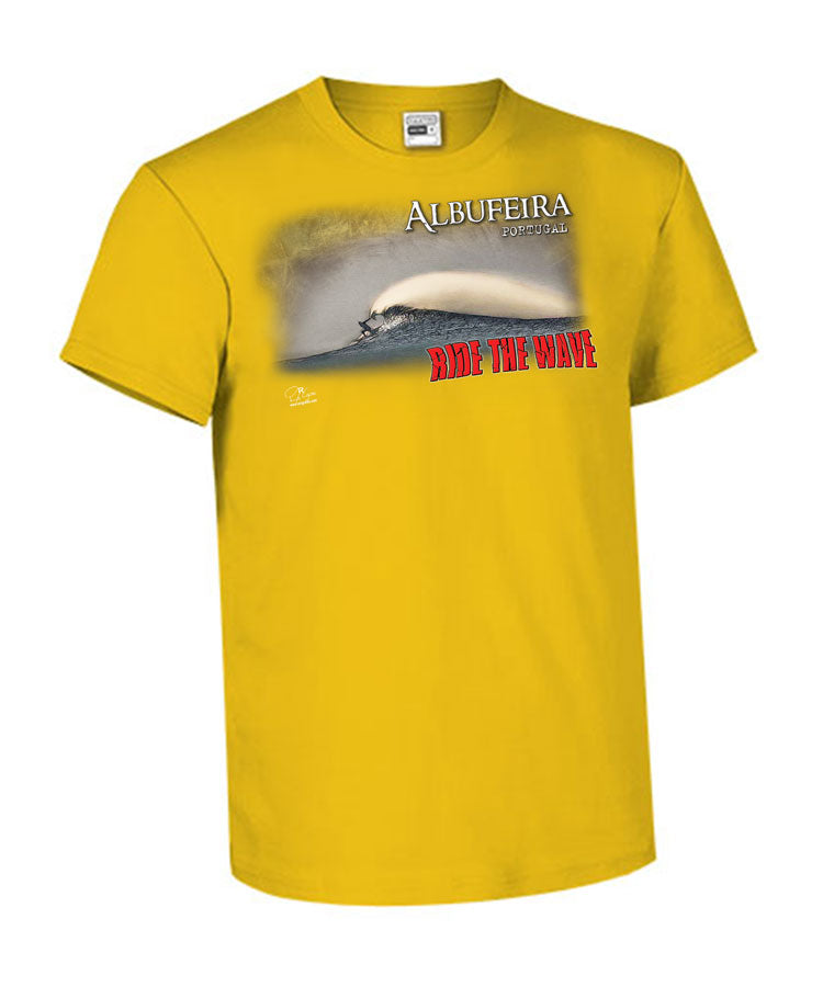 T-shirt Kids Ride the Wave Albufeira