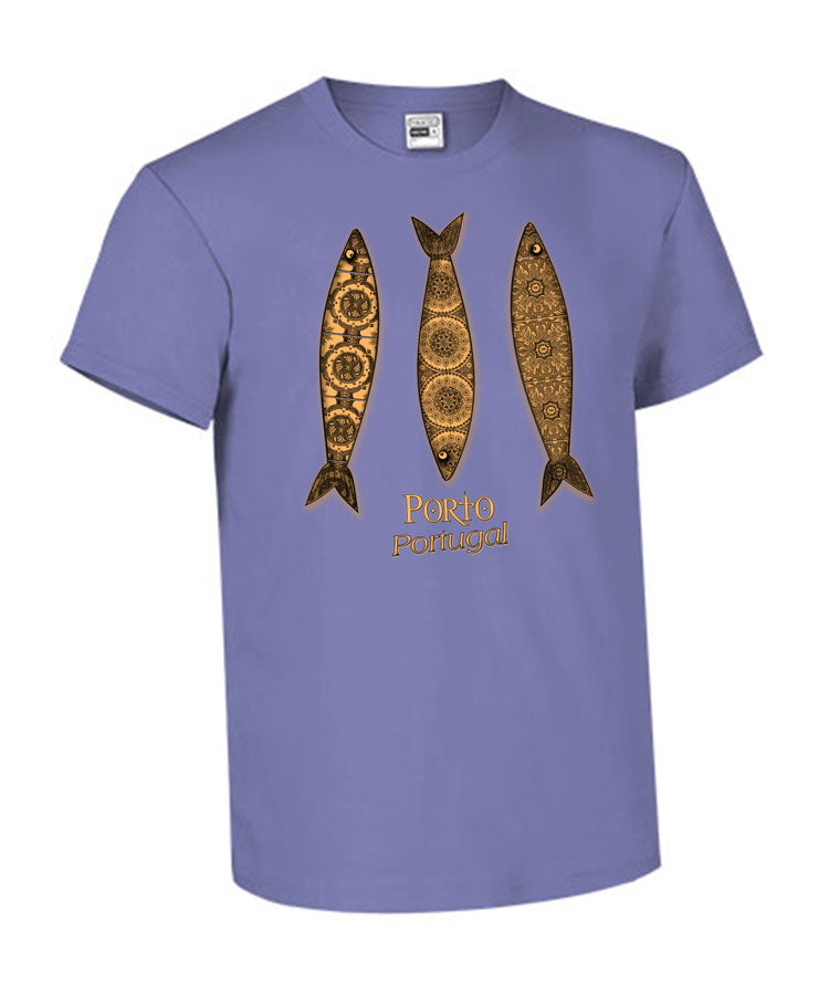 T-shirt Kids 3 Sardinhas Porto