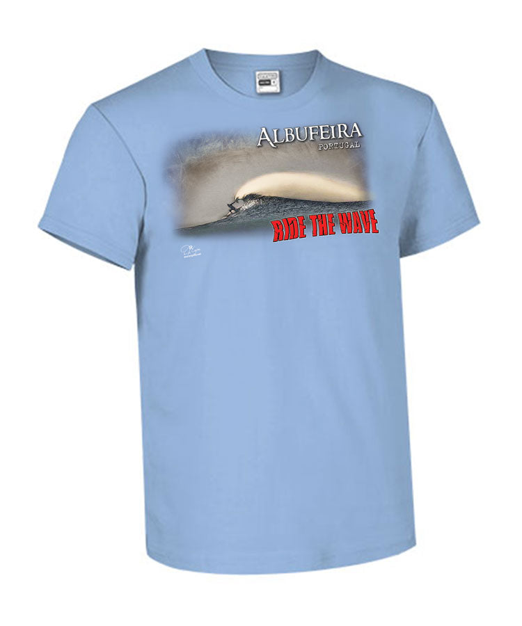 T-shirt Kids Ride the Wave Albufeira