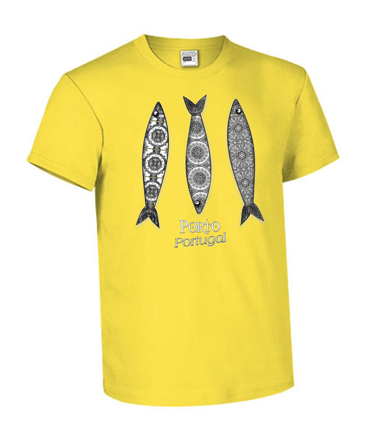 T-shirt Kids 3 Sardinhas Porto