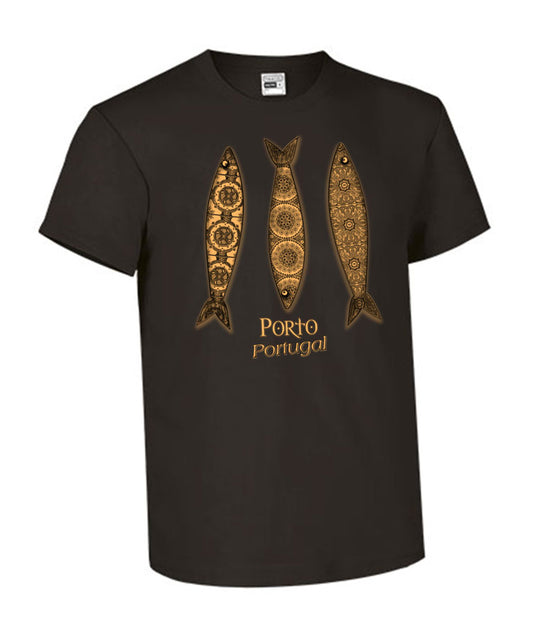 T-shirt Kids 3 Sardinhas Porto