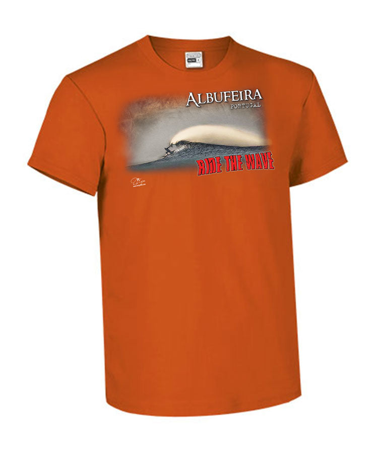 T-shirt Kids Ride the Wave Albufeira