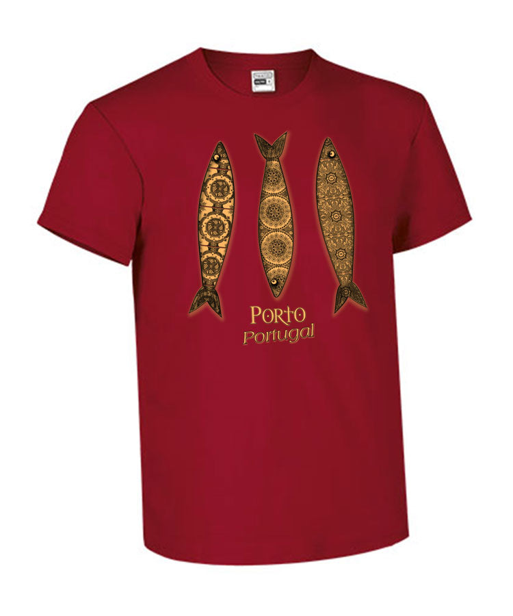 T-shirt Kids 3 Sardinhas Porto