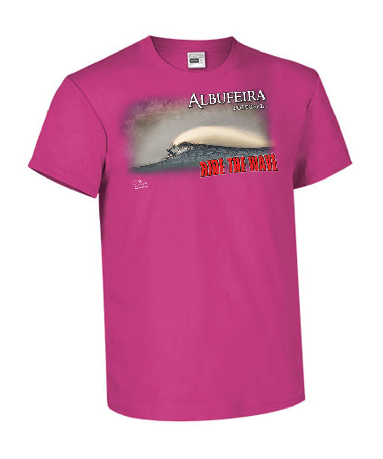 T-shirt Kids Ride the Wave Albufeira
