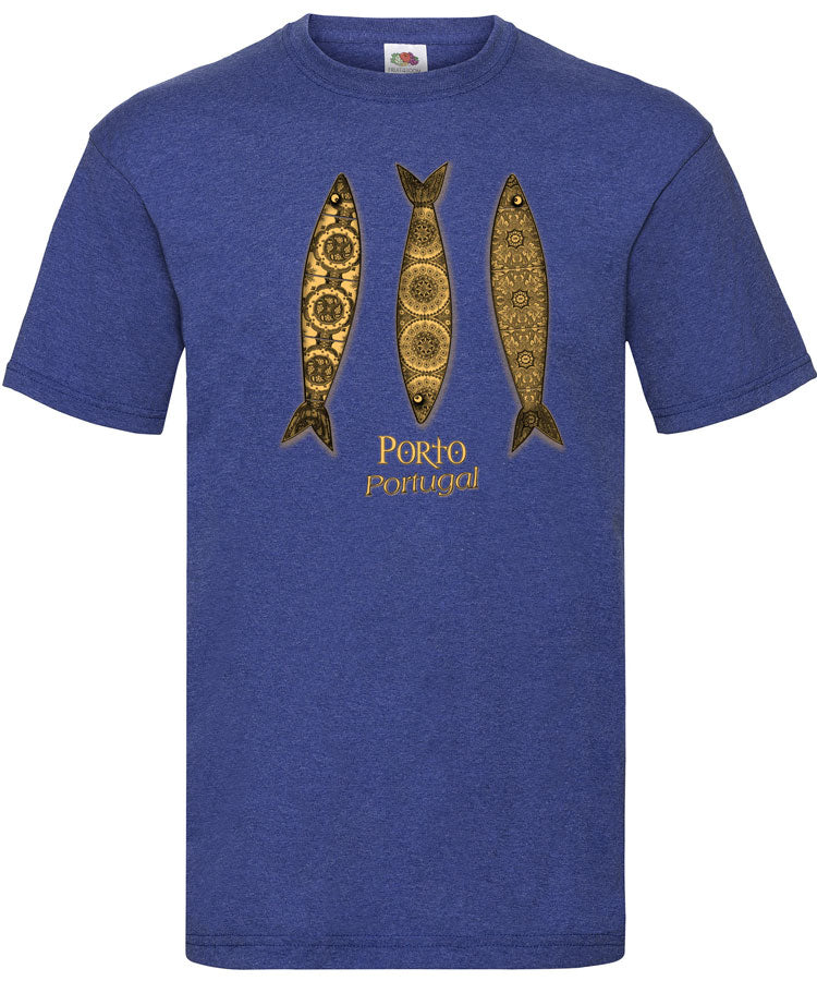 T-shirt 3 Sardinhas Porto