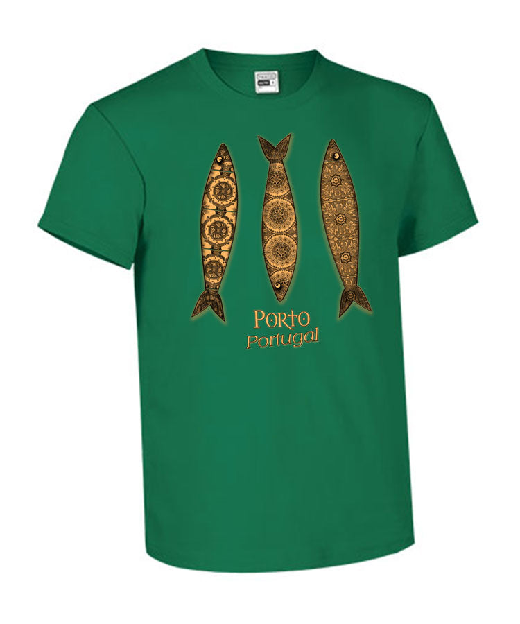 T-shirt Kids 3 Sardinhas Porto