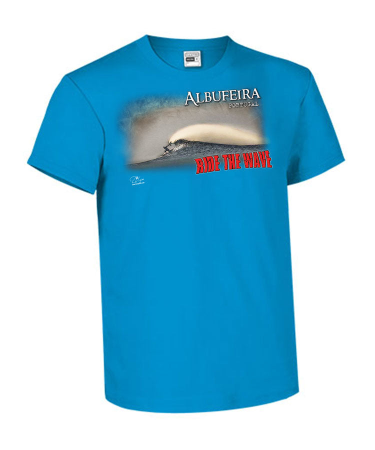 T-shirt Kids Ride the Wave Albufeira